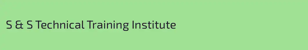 S & S Technical Training Institute